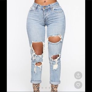 Women Boyfriend Jeans